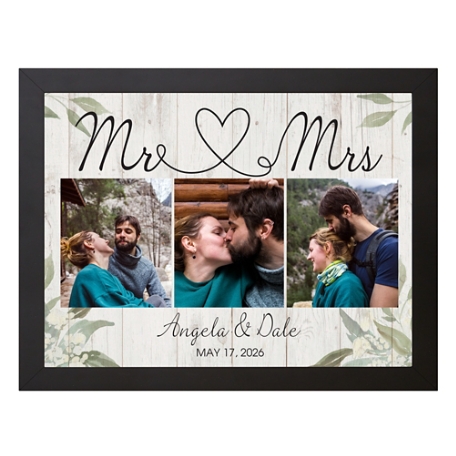 True Love Photo  Canvas - Framed - 18X24 - Mr & Mrs