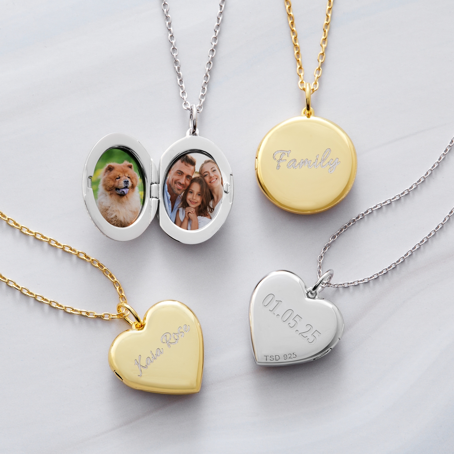 Engravable Photo Locket