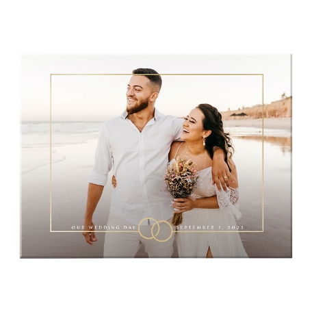United In Love Photo Canvas - 18X24 - Unframed