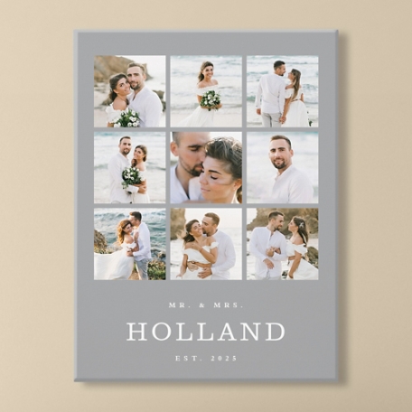 Infinite Love Photo Collage Canvas