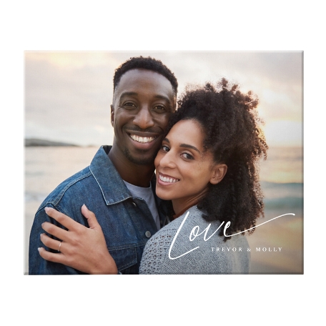 Love Photo Canvas - 16x20 Unframed