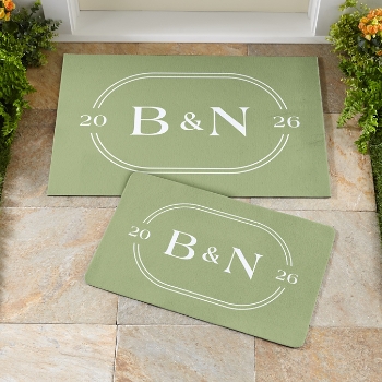 Our Initials Doormat