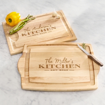 Family Name Kitchen Cutting Board
