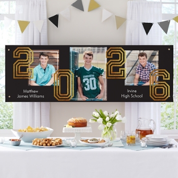 Radiant Graduate Trio Photo Banner