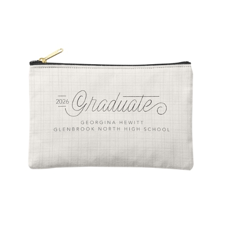 Written With Love Graduation Zipper Pouch  -Small