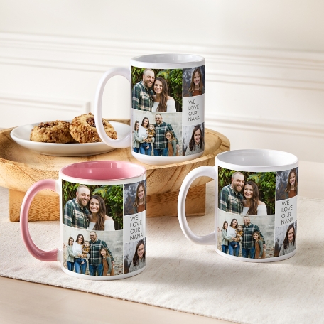 Favorite Pictures Photo Collage Mug