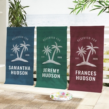 Reserved For Beach Towel