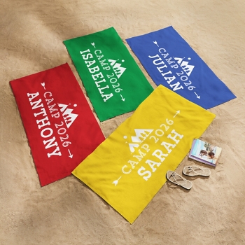 Camp Beach Towel