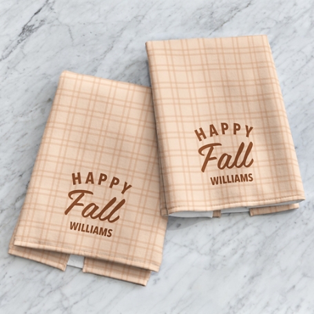 Happy Fall Kitchen Towel