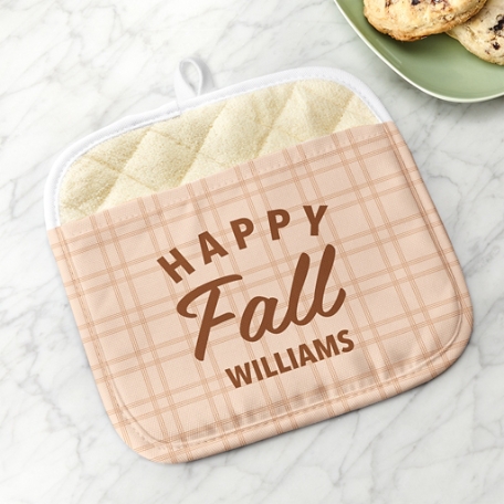 Happy Fall Pot Holder