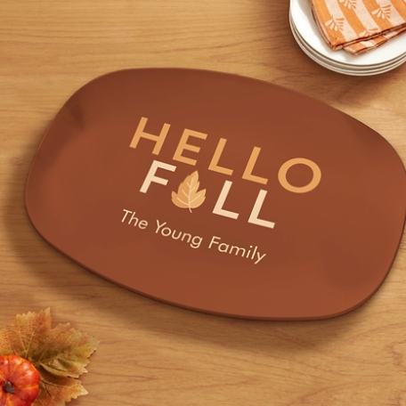 Hello Fall Platter