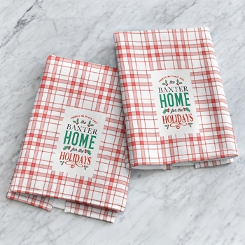 Home for the Holidays Kitchen Towel
