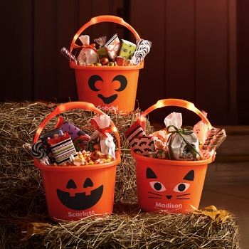 Illuminated Handle Halloween Character Bucket