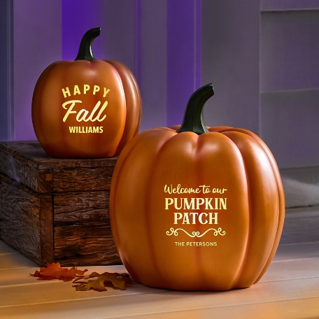 Light-Up Fall Pumpkin Collection