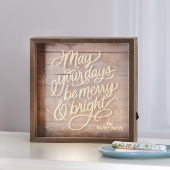 Merry & Bright Days Light Box