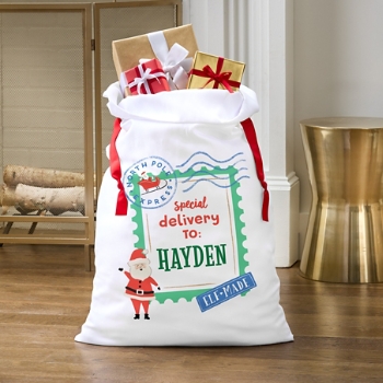 North Pole Express Oversized Gift Bag