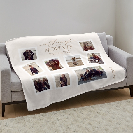 Special Moments Photo Collage Plush Blanket