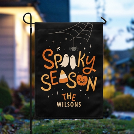 Spooky Season Garden Flag