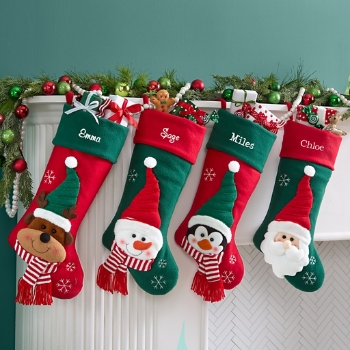 Whimsy Christmas Cap Stocking