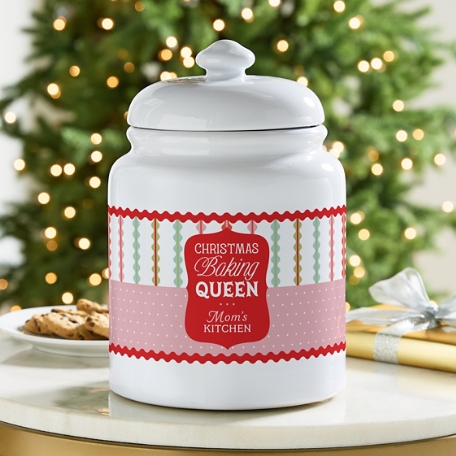 Baking Queen Ceramic Treat Jar