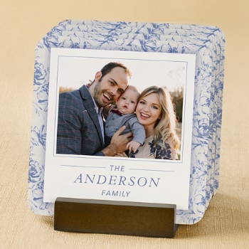 French Floral Photo Coaster