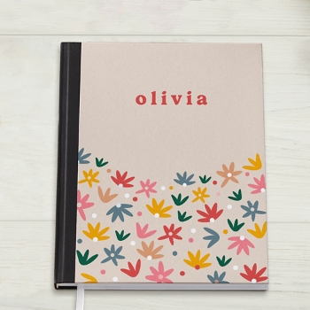Vibrant Petals Notebook