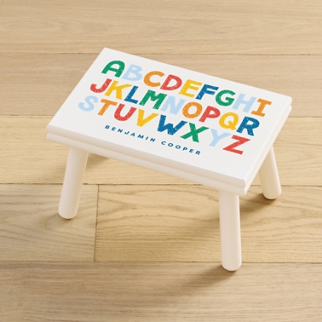 Alphabet Fun Step Stool
