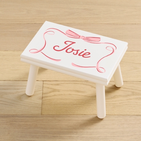 Pink Ribbon Step Stool