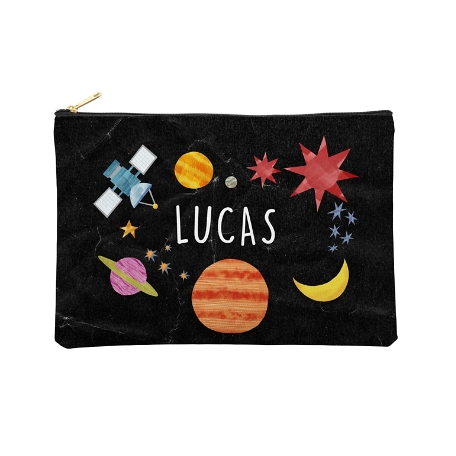 Planet Voyage Zipper Pouch - Large