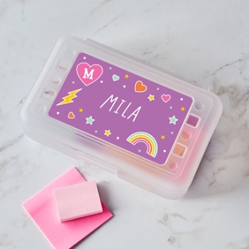 Sparkling Hearts Pencil Case