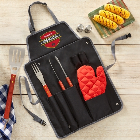 BBQ Master 7pc BBQ Apron Set