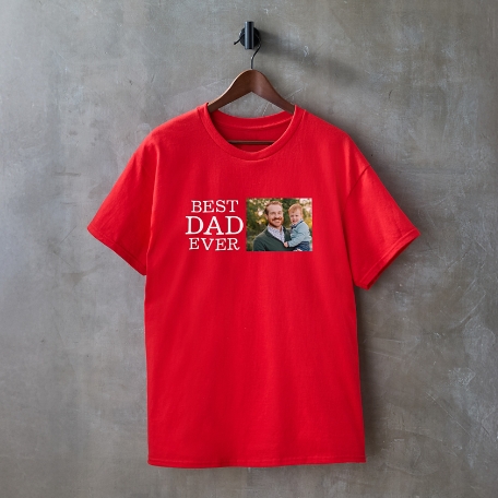 Best Dad Photo T-Shirt