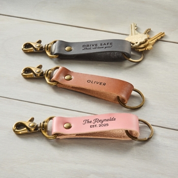 Create Your Own Leather Keychain