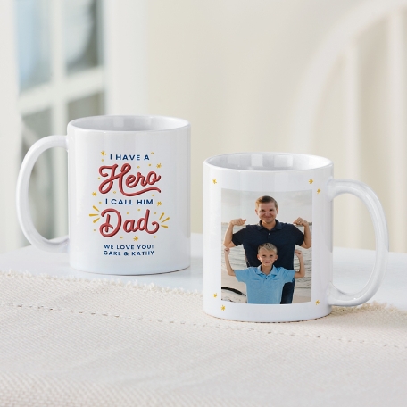 I Have a Hero Photo Mug