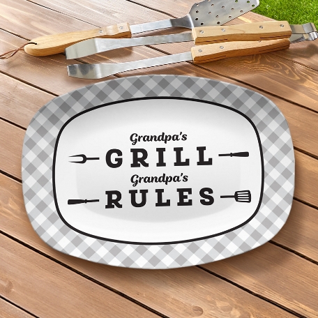 My Grill, My Rules Grill Platter
