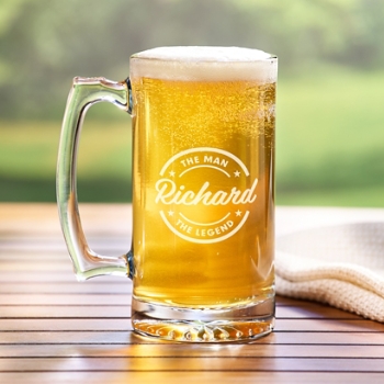 The Man, The Legend Oversized Beer Mug