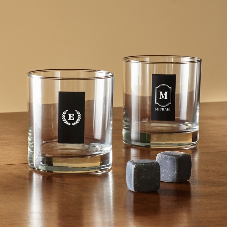 Top Shelf Double Old-Fashioned Glassware Set