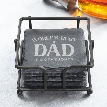 World's Best... Slate Coasters