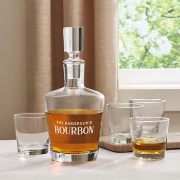 Any Message 5 Piece Decanter Set