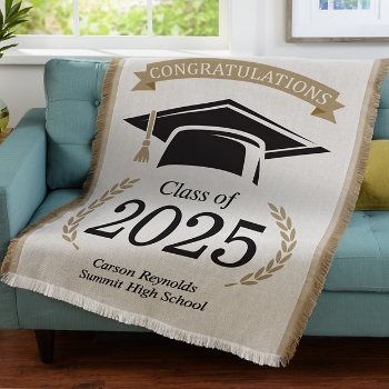 Graduation Throw