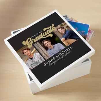Snapshots of Success Graduation Photo Keepsake Box