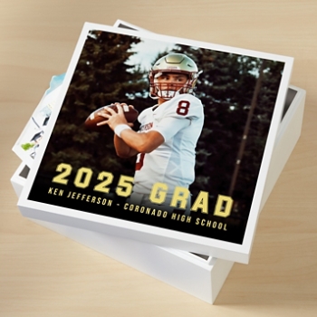 Varsity Spirit Graduation Photo Keepsake Box