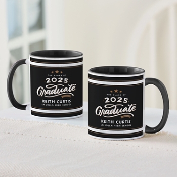 Vintage Style Graduation Mug