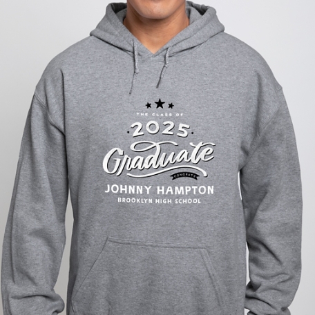 Vintage Style Graduation Sweatshirt