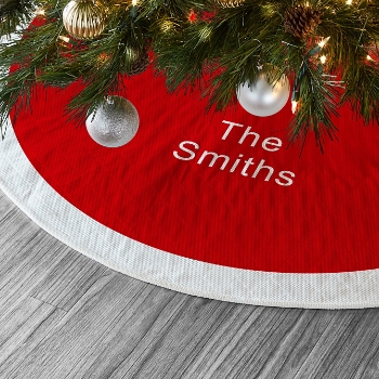 Casual Christmas Quilted Tree Skirt