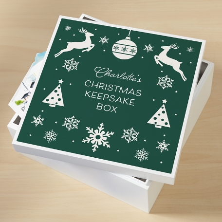 Christmas Frills Keepsake Box