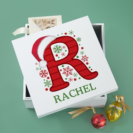 Festive Name Keepsake Box