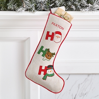 Ho Ho Ho Characters Stocking