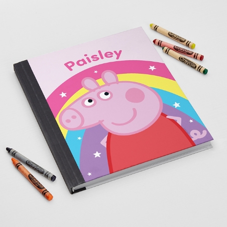 Peppa Pig Happy Rainbow Notebook