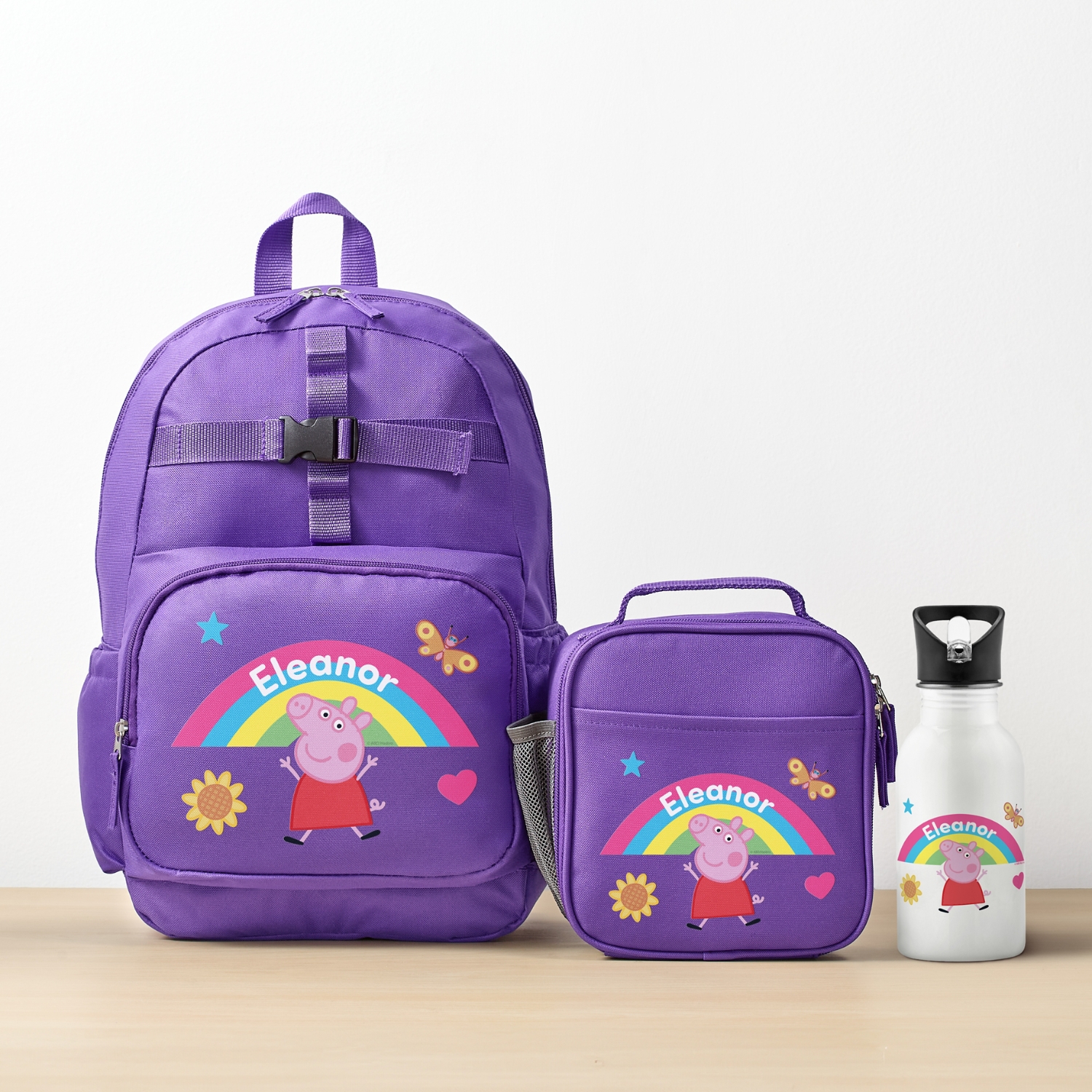 Peppa Pig Rainbow Fun Backpack Collection at